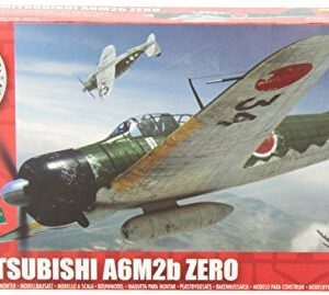 Airfix A01005 Mitsubishi Zero Model Building Kit, 1:72 Scale, Navy