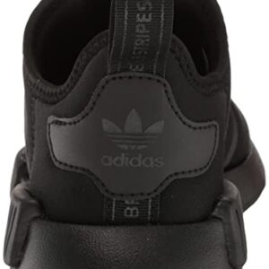 adidas Originals Baby NMD 360 Sneaker, Black/Silver Metallic/White, 6 US Unisex Infant