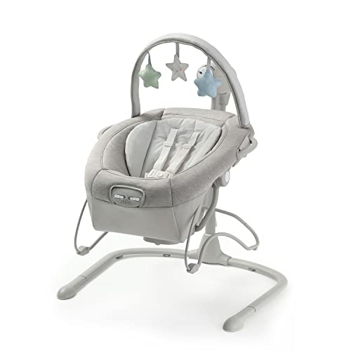 Graco Soothe 'n Sway LX Swing with Portable Bouncer, Modern Cottage Collection