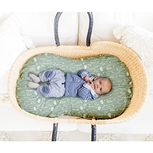 Newborn Lounger Cover for Baby Boys and Girls Removable Cover Ultra Soft Comfortable Lounger Slipcover for Infant Lounger Pillow, Dandelion Flower