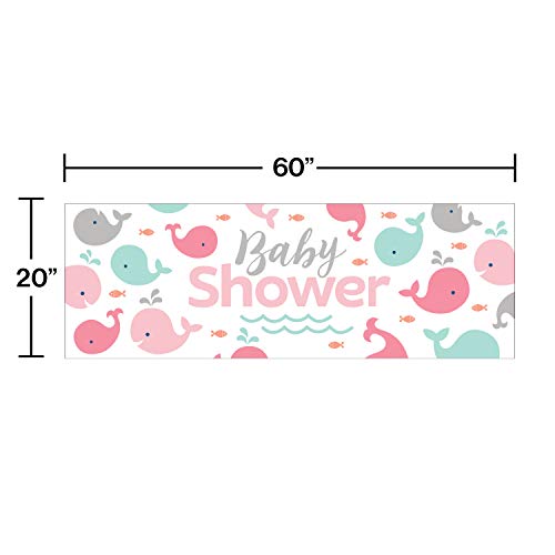 Creative Converting Lil' Spout Pink Baby Shower Party Banner