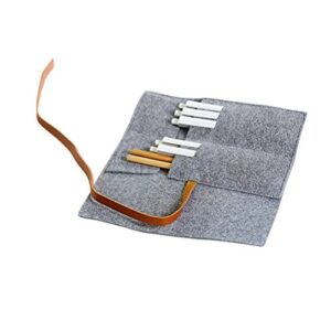 NUOLUX Pencil Holder,Pen Case Organizers,Pouch Storage Bag Foldable Cosmetic Bags,2pcs