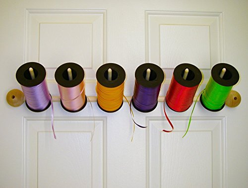 GSS Skinny Maxi 6 Curling Ribbon Organizer Wall/Door Mount.