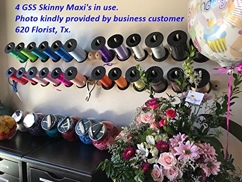 GSS Skinny Maxi 6 Curling Ribbon Organizer Wall/Door Mount.