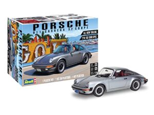revell 85-4521 porsche 911 carrera 3.2 coupe 2n1 model car kit 1:24 scale 109-piece skill level 4 plastic model building kit