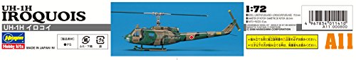 Hasegawa 00141 1/72 UH-1H Iroquois Huey Helicopter Plastic Model Kit A11