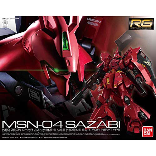 Bandai Hobby RG 1/144 #29 Sazabi "Char's Counterattack" , Red