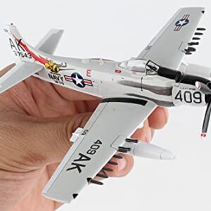 Daron Postage Stamp A1H SkyRaider 1/110 Papoose Flight PS5364-3, White