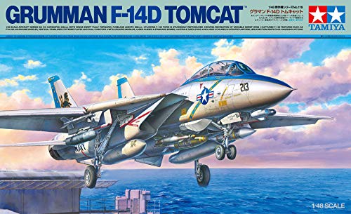 Tamiya 61118 1/48 Grumman F-14D Tomcat Plastic Model Airplane Kit