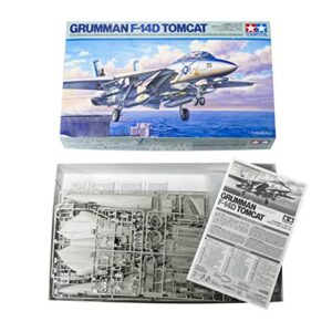 Tamiya 61118 1/48 Grumman F-14D Tomcat Plastic Model Airplane Kit