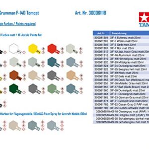 Tamiya 61118 1/48 Grumman F-14D Tomcat Plastic Model Airplane Kit