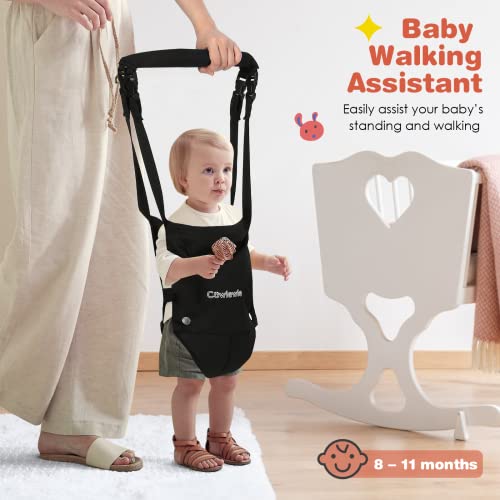 Cowiewie Baby Jumper with Stand, w/Walking Harness Function, Have Fun for Baby Infant, Hands Free for Mom