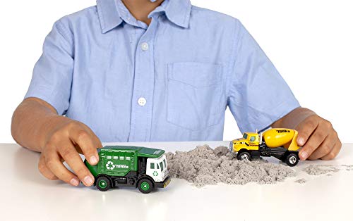 Tonka - Metal Movers Combo Pack - Garbage Truck & Cement Mixer (Grey Compound)