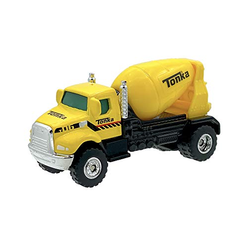 Tonka - Metal Movers Combo Pack - Garbage Truck & Cement Mixer (Grey Compound)