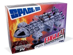 mpc 14″ space:1999 eagle 4 featuring lab pod & spine booster 1:72 scale model kit