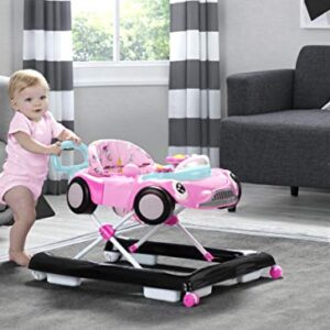 Delta Children First Race 2-in-1 Walker, Pink