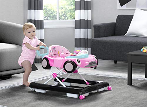 Delta Children First Race 2-in-1 Walker, Pink