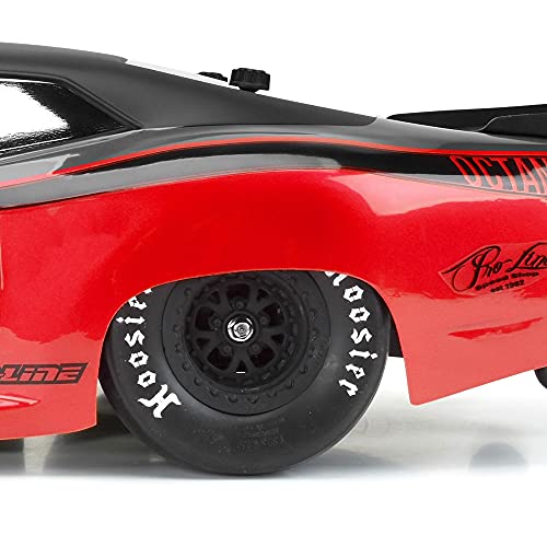 Pro-line Racing 1/10 Pomona Drag Spec Rear 2.2"/3.0" 12mm Drag Wheels 2 Black PRO277603