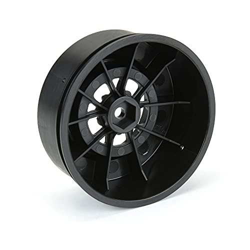 Pro-line Racing 1/10 Pomona Drag Spec Rear 2.2"/3.0" 12mm Drag Wheels 2 Black PRO277603