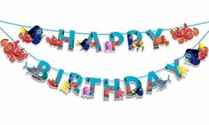 seyal® find nemo happy birthday banner