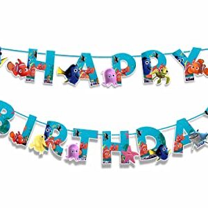 Seyal® Find Nemo Happy Birthday Banner