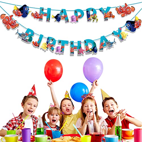 Seyal® Find Nemo Happy Birthday Banner