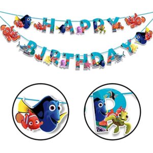 Seyal® Find Nemo Happy Birthday Banner