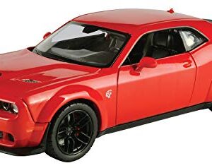 2018 Dodge Challenger SRT Hellcat Widebody Red 1/24 Diecast Model Car by Motormax 79350R