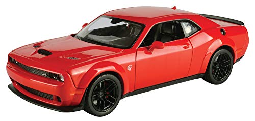 2018 Dodge Challenger SRT Hellcat Widebody Red 1/24 Diecast Model Car by Motormax 79350R