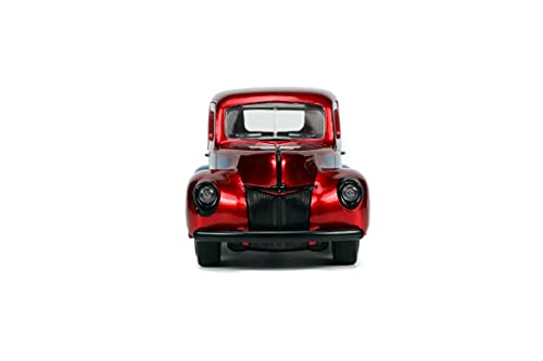 Jada Toys Marvel 1:32 1941 Ford Pickup Die-cast Car & 1.65" Proto-Suit Spider-Man Die-cast Figure, Toys for Kids Ages 8+