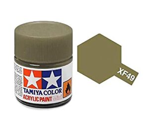 tamiya 81749 acrylic mini xf49 khaki 1/3 oz