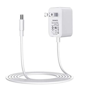 power cord replacement for graco duetsoothe, simple sway swing, glider lx, duoglider, sweetpeace, 5v baby swing charger white
