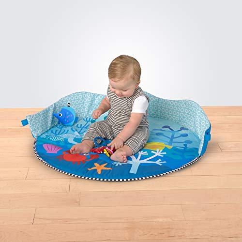 Baby Einstein Neptune Under The Sea Lights & Sounds Activity Gym & Play Mat, Ages Newborn+