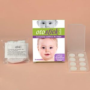 Otostick Baby, Aesthetic Correctors for Prominent Ears, Contains 8 Correctors and 1 Cap, 3+ Months