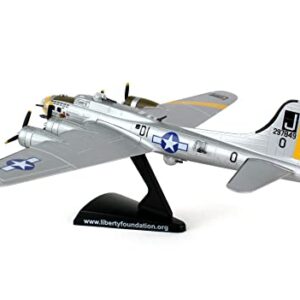 Daron Worldwide Trading B-17G Liberty Belle Vehicle (1:155 Scale), Silver