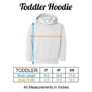 Repeating Big Sister Kids Hoodie Sweatshirt Toddler 4T White