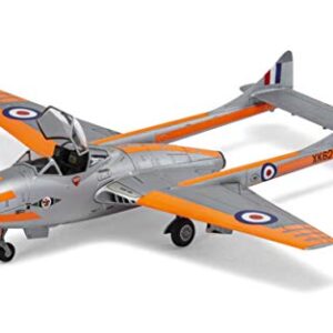 Airfix Quickbuild A02058A Air fix De Havilland Vampire T.11/J-28C 1, 72 Military Aviation Plastic Model Kit, Gray