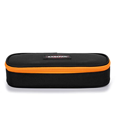 Eastpak Oval Single Pencil Case, 22 cm, Kontrast Grade Orange (Black), Kontrast Grade Orange, 5 x 22 x 9, OVAL SINGLE Pencil Case, 22 cm, Kontrast Grade Orange (Black)