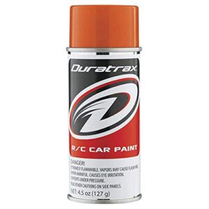 duratrax polycarb spray candy orange 4.5oz dtxr4296