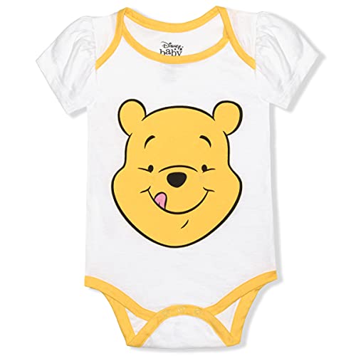 Disney Winnie the Pooh Baby Girls Bodysuits and Legging Set for Newborn and Infant – Pink/White