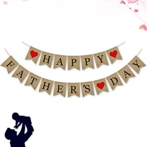 happy fathers day banner | rustic fathers day party decoration supplies | fathers day gi1fts from son and daughter