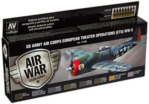 vallejo us army air corps european theater operations wwii paint