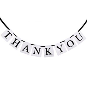 magicw thank you bunting wedding banner wedding party banner garland sign photo props hanging d¨¦cor wedding party decoration