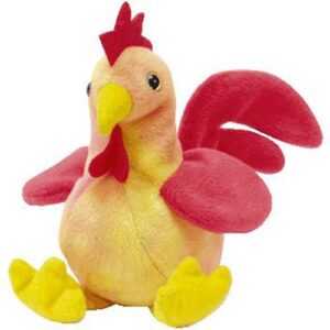 ty beanie baby – doodle the rooster (4th gen hang tag) (6 inch) – mwmts ^g#fbhre-h4 8rdsf-tg1381216