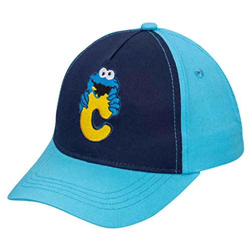 Cookie Monster Toddler Hat for Boys, Sesame Street Toddler Baseball Cap, Sesame Street Toddler Baseball Hat with Cookie Monster