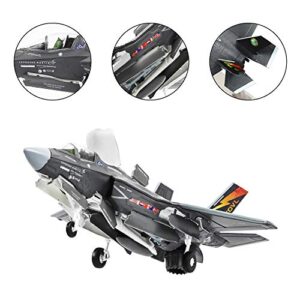1/72 F35B Lightning II Attack Fighter Plane Metal Aircraft Model Military Airplane Model Diecast Plane Model for Collection or Gift