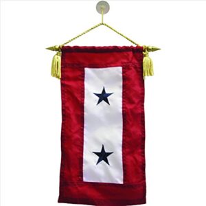 Flag: Service Banner with Two Blue Stars