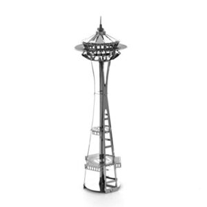 Fascinations Metal Earth Seattle Space Needle 3D Metal Model Kit