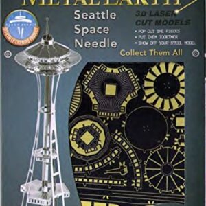 Fascinations Metal Earth Seattle Space Needle 3D Metal Model Kit