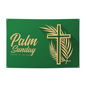palm sunday 2023 backdrop banner decorations hanging backdrop decoration for festival party hanging decoration 47 × 71inch